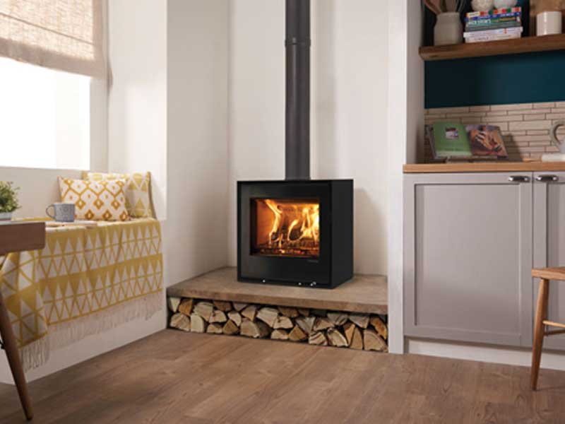 Stand alone wood burning stoves