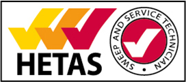 All installations carried out by Qualified HETAS Registered Fitters